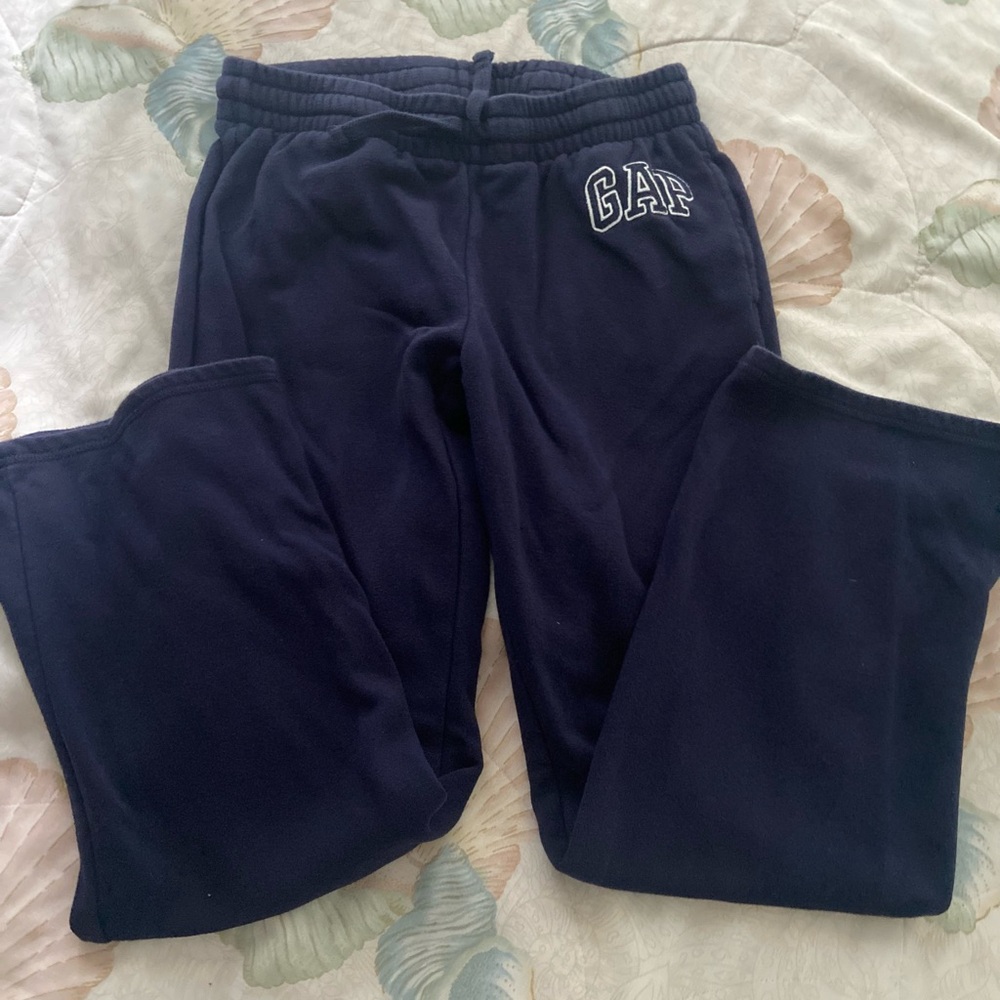 GAP Navy Wide Leg Pants